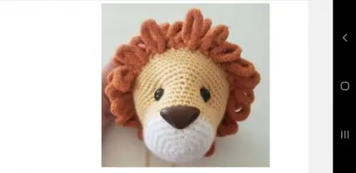 Receita de Amigurumi Leão (3) Tradução