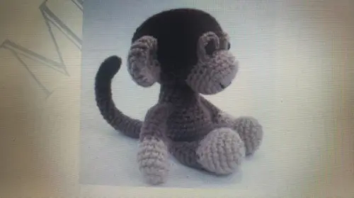 Receita de Amigurumi MACACO e GORILA tradução