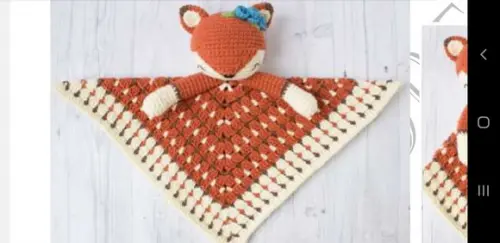 Receita de Amigurumi Naninha Raposa - Tradução