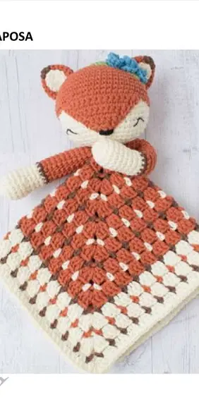 Receita de Amigurumi Naninha Raposa - Tradução