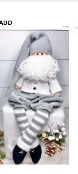 Receita de Amigurumi Papai Noel (2)tradução