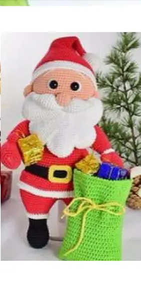 Receita de Amigurumi PAPAI NOEL (3) tradução