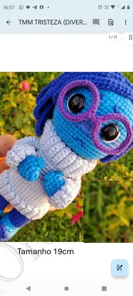 Receita de Amigurumi Personagem de Filme (10) Trad
