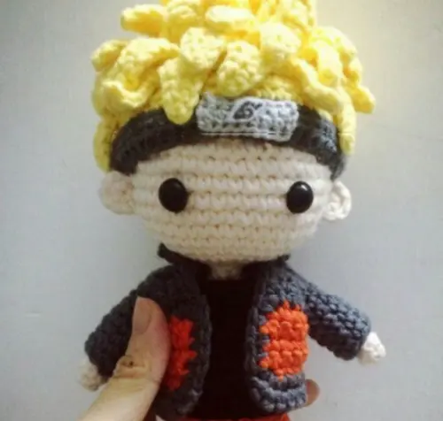 Receita de Amigurumi personagem de mangá (1) tradução
