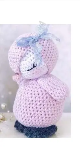 Receita de Amigurumi PINGUIM