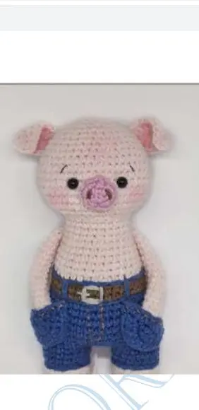 Receita de Amigurumi PORCO (1) tradução
