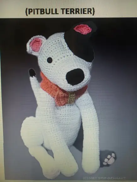 Receita De Amigurumi Pitbull Terrier Tradução
