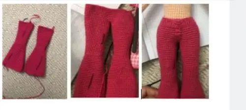 Receita de Amigurumi Roupa de Vaqueira-tradução