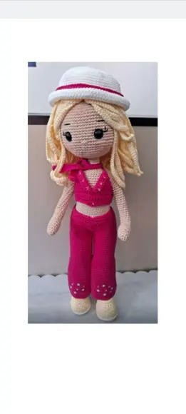 Receita de Amigurumi Roupa de Vaqueira-tradução