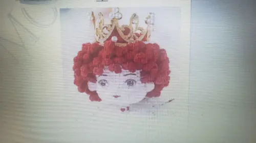 Receita de Amigurumi RAINHA tradução