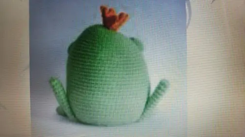 Receita de Amigurumi SAPO PESO DE PORTA
