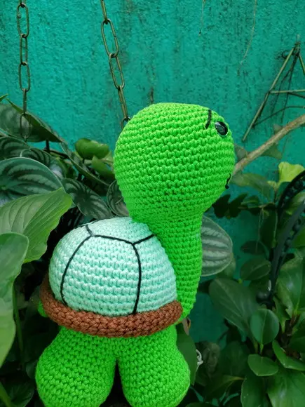 Receita de Amigurumi Tartaruga Tradução