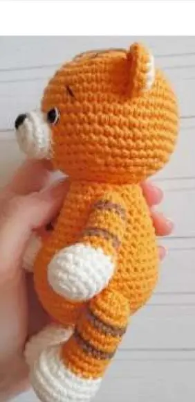 Receita de Amigurumi TIGRE (2) tradução