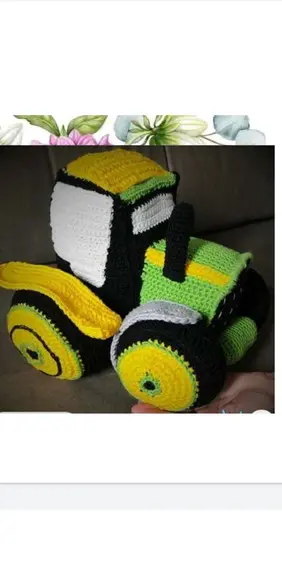 Receita De Amigurumi Trator (2)