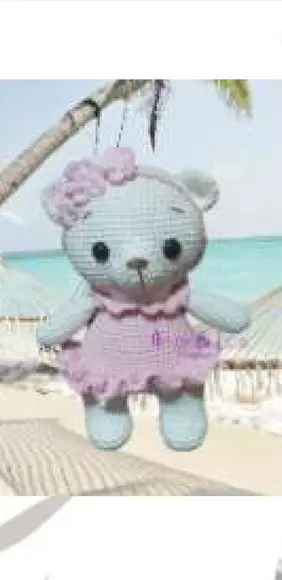 Receita De Amigurumi Ursa (12) Tradução