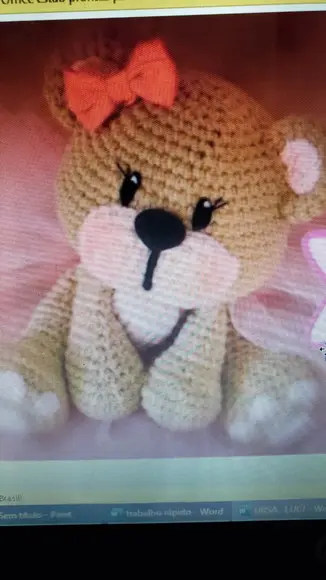 Receita de Amigurumi URSA (5) tradução