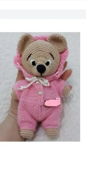 Receita de Amigurumi URSO (9) tradução