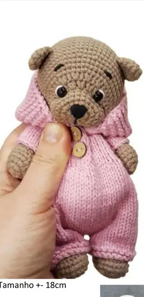 Receita de Amigurumi URSO (9) tradução