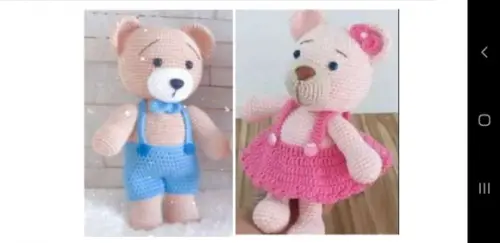 Receita de Amigurumi Ursos (4) Tradução