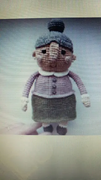 Receita de Amigurumi Vovó Tradução