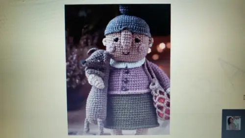 Receita de Amigurumi Vovó Tradução
