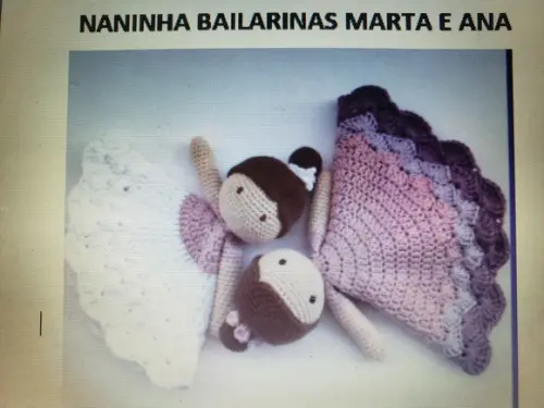 Receita De Crochê Naninha Bailarinas