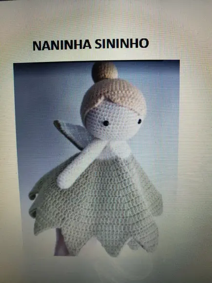 Receita de crochê Naninha contos de fada