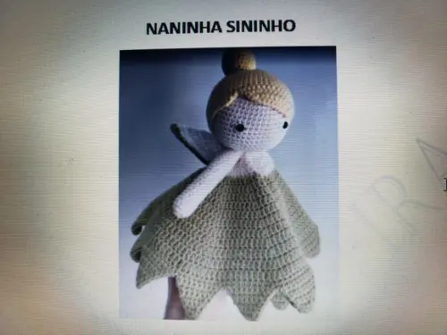 Receita de crochê Naninha contos de fada