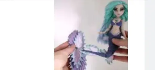 Receita em Português de Amigurumi Sereia (1)