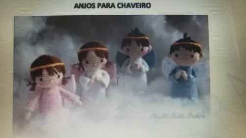 receita i português ANJOS- CHAVEIRO + CÂMERA FOTOGRÁFICA