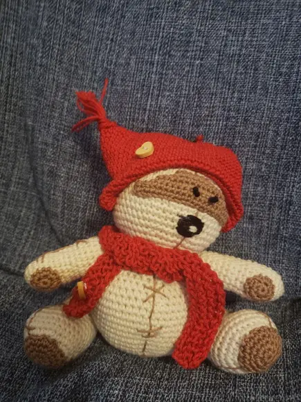 Urso em Crochê- Amigurumi