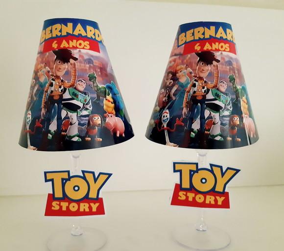 Centro de Mesa Abajur Toy Story com Led