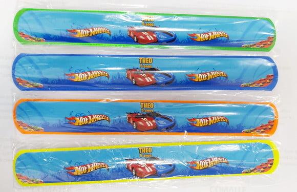Pulseira Bate Enrola Hot Wheels
