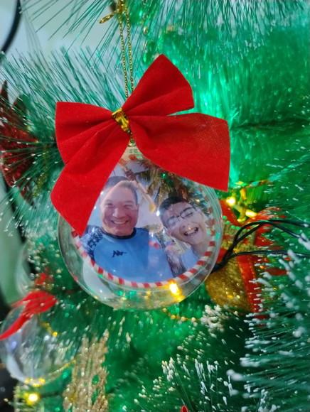 4 Bolinhas de Natal Personalizadas