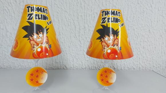 Centro de Mesa Abajur Dragon Ball com Led