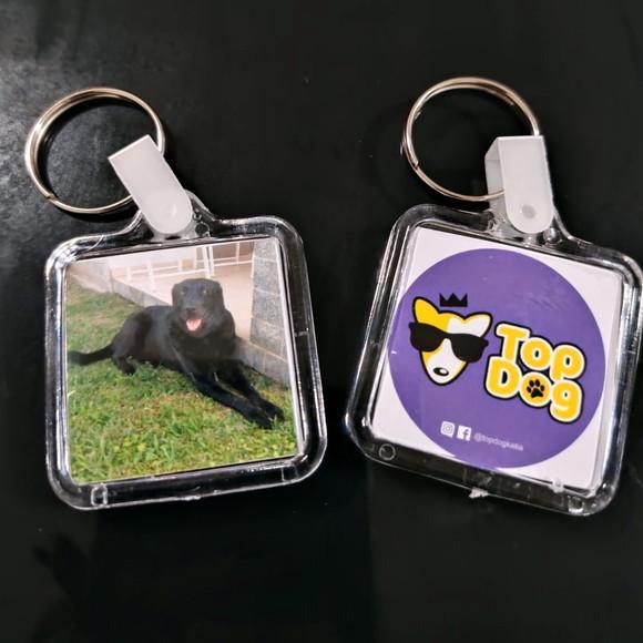 Chaveiro Acrílico Personalizado 3x3