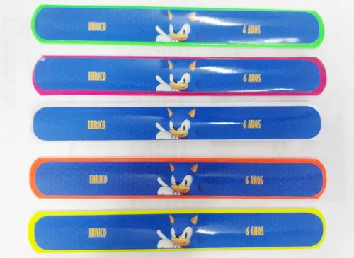 Pulseira Bate Enrola Sonic