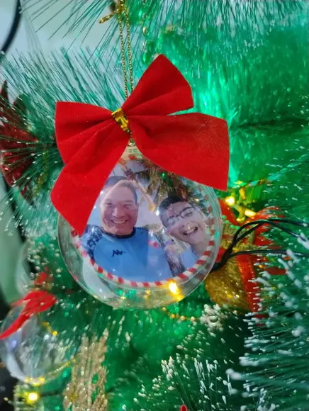4 Bolinhas de Natal Personalizadas