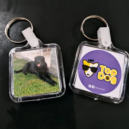 Chaveiro Acrílico Personalizado 3x3