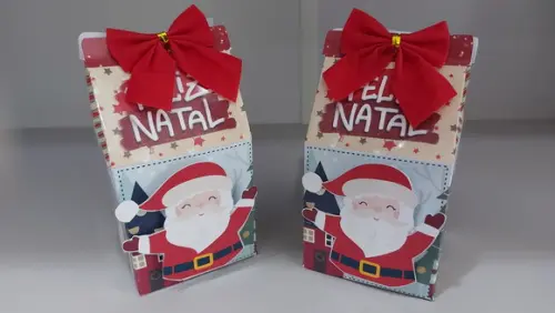 Caixinha Milk Natal