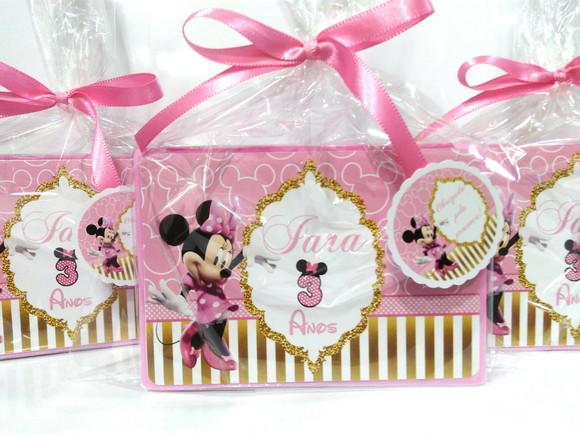 Mini Estojo Minnie Rosa