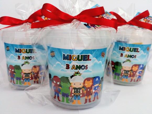 20 Blocos de Montar os Vingadores