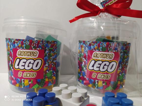 35 Pote com Blocos de Montar Lego