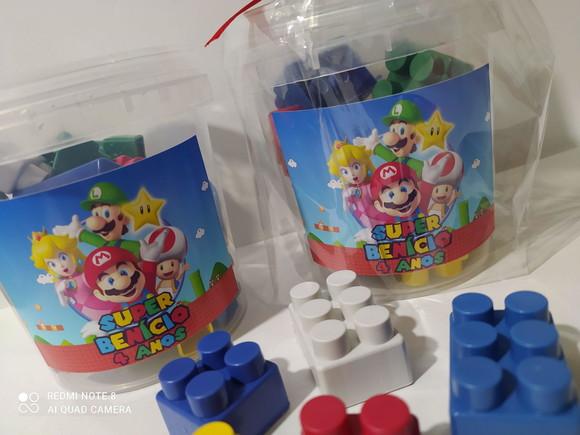 20 Mario Bros Blocos de Montar