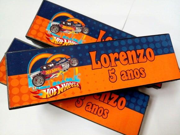 20 Dominós Hot Wheels