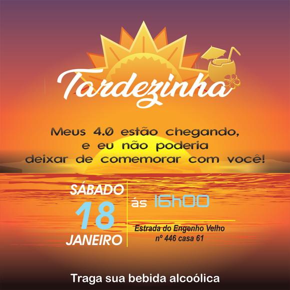 convite digital tardezinha