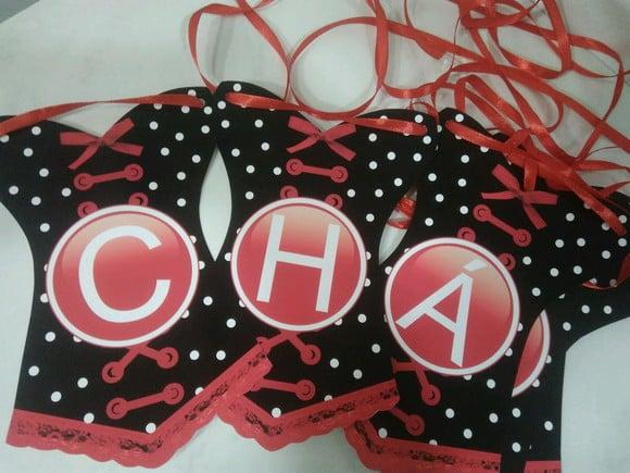 enfeite chá de lingerie unidade