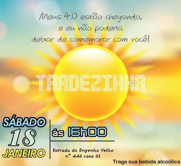 convite digital tardezinha