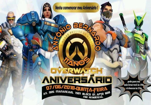 convite digital overwatch