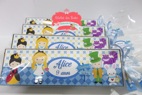 dominó Alice no país das maravilhas